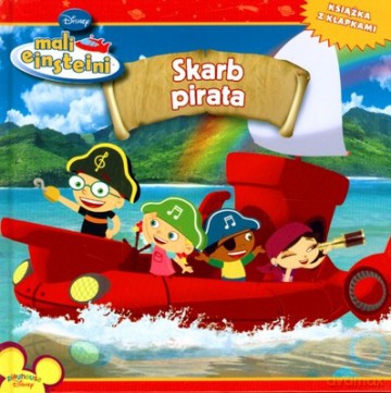 Mali Einsteini Skarb Pirata (twarda) [KSIĄŻKA]