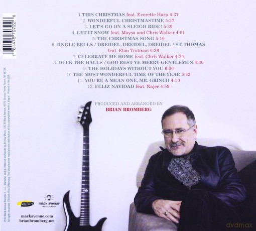 Brian Bromberg: Celebrate Me Home: The Holiday Sessions [CD]