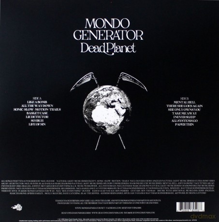 Mondo Generator: Dead Planet (Solid White) [Winyl]