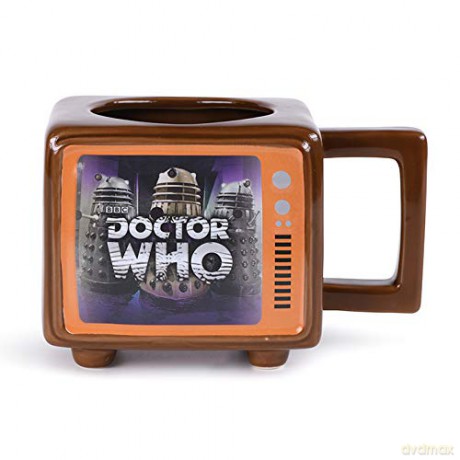 Doctor Who: Retro TV Heat Change Mug kubek zmieniający kolor