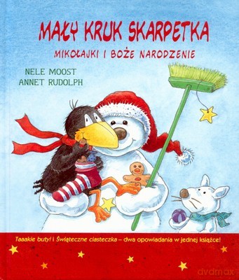 Mały Kruk Mikołajki i Boże Narodzenie (twarda) - Nele Moost [KSIĄŻKA]
