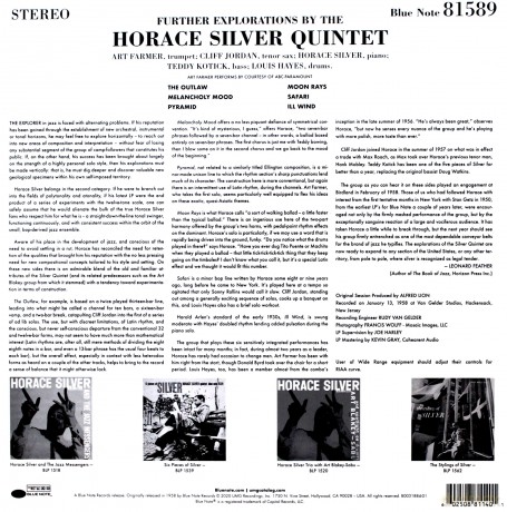 Horace Silver Quintet: Further Explorations (1958) [Winyl]