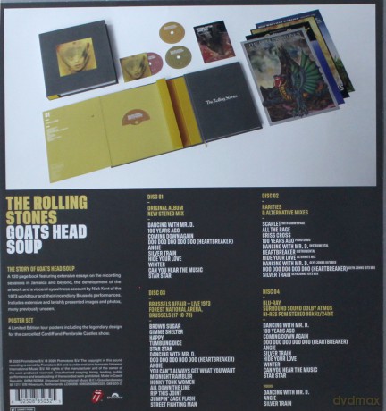The Rolling Stones: Goats Head Soup (Limited) [Blu-Ray]+[3CD]