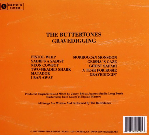 Buttertones: Gravedigging [CD]