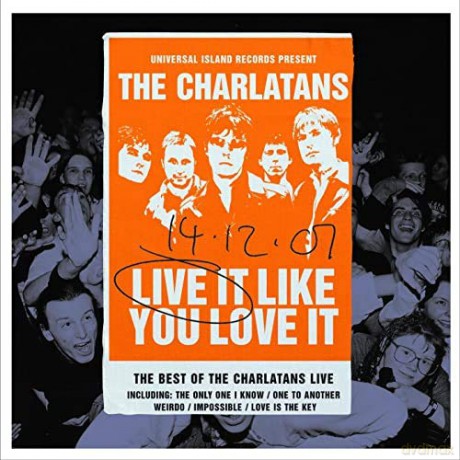 Charlatans: Live It Like You Love It (Orange) RSD 2020 [Winyl]