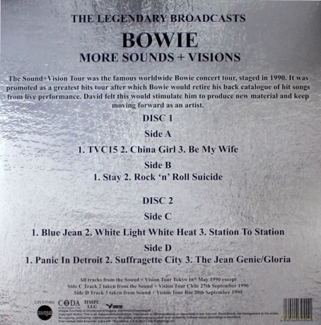 David Bowie: More Sounds + Visions (Silver) [Winyl]