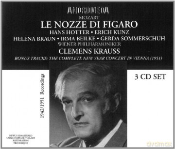 Kunz/Beilke/Hotter/Braun: Mozart/Le Nozze Di Figaro [3CD]