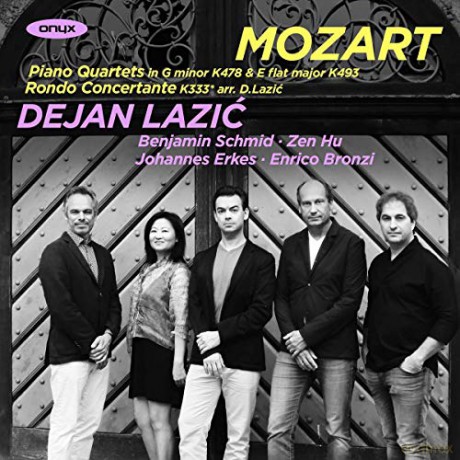 Dejan Lazic & Benjamin Schmid & Johannes Erkes & Enrico Bronzi: Mozart: Piano Quartets. Rondo Concertante [CD]