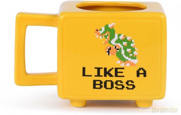Supermario: Nintendo - Supermario Retro TV Heat Change Mug