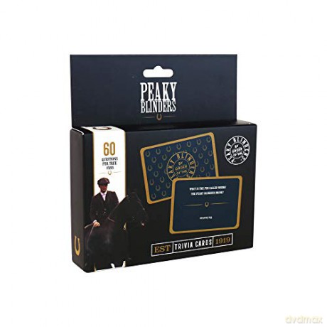 Peaky Blinders: Peaky Blinders Trivia Cards (60 Cards)