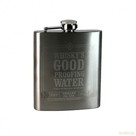 Peaky Blinders: Peaky Blinders Whiskeys Good Boxed Hip Flask (7oz)