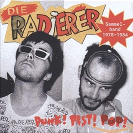 Die Radierer: Punk!Pest!Pop! Sammelband 1978-1984 [4CD]