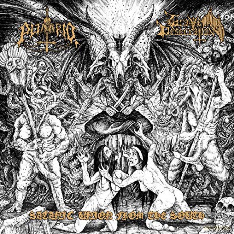 Putrid/Grave Desecration: Satanic Union From The South [Winyl]