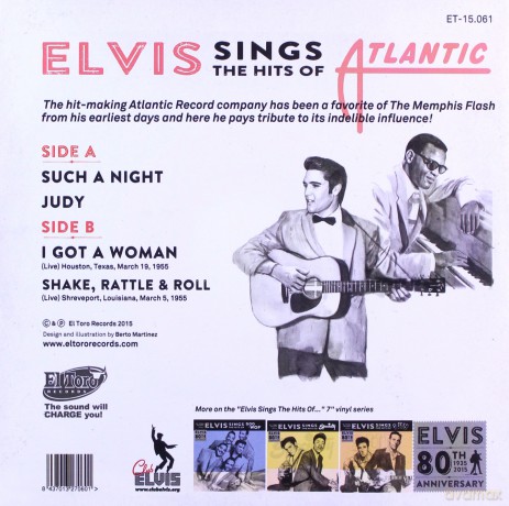 Elvis Presley: Sings The Hits Of Atlantic Records [Winyl]