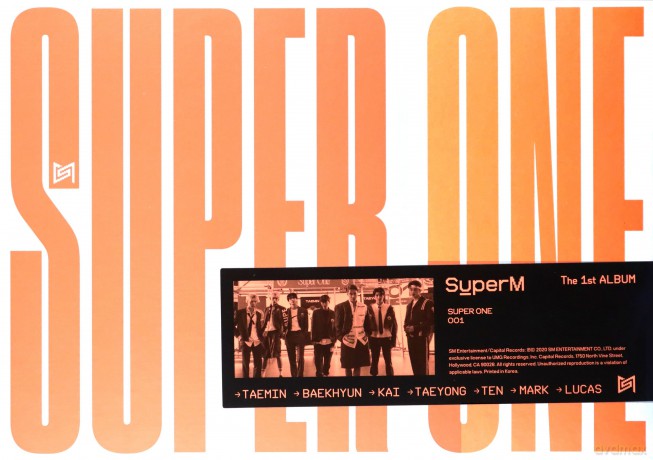 Superm: Super One: 1st Album (Super Version) [CD]