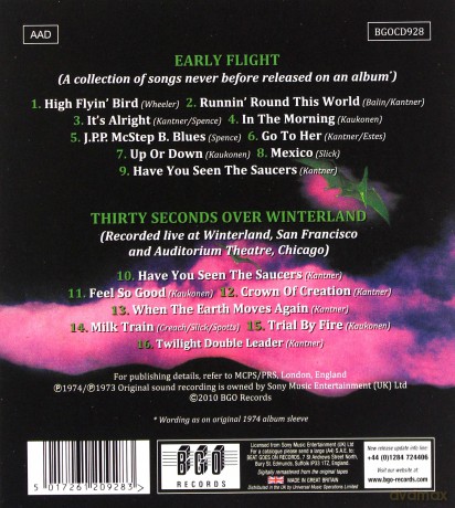 Jefferson Airplane: Thirty Seconds Over [CD]