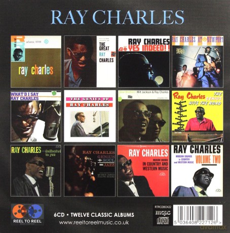 Ray Charles: Twelve Classic Albums [6CD]