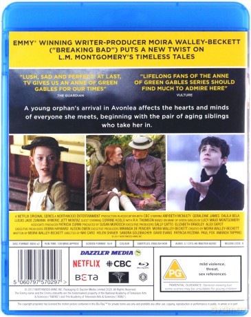 Anne With An E: Season 1 (Ania, nie Anna: Sezon 1) [2xBlu-Ray]
