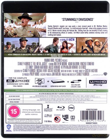 Full Metal Jacket (Special Edition) [Blu-Ray 4K]+[Blu-Ray]