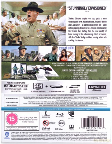 Full Metal Jacket (Special Edition) [Blu-Ray 4K]+[Blu-Ray]