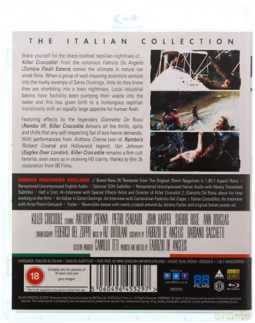Killer Crocodile (Krokodyl zabójca) [Blu-Ray]