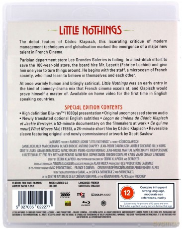 Little Nothings (Nic takiego) [Blu-Ray]