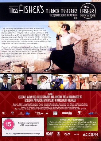 Miss Fisher's Murder Mysteries: Season 1-3 and the Crypt of Tears [11DVD]