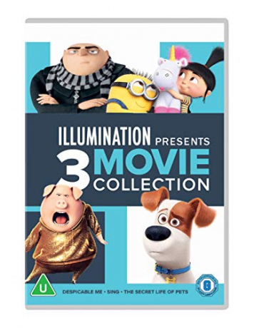Sing / The Secret Life of Pets / Despicable Me (Sing / Sekretne życie zwierzaków domowych / Jak ukraść księżyc) [DVD]