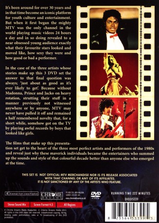 Prince, Madonna And Michael Jackson: The First Stars of MTV [3DVD]