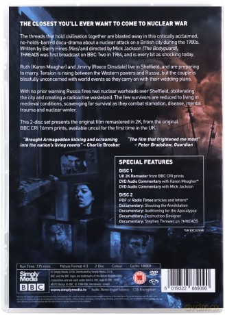 Threads (Remastered) (Special Edition) [2DVD]