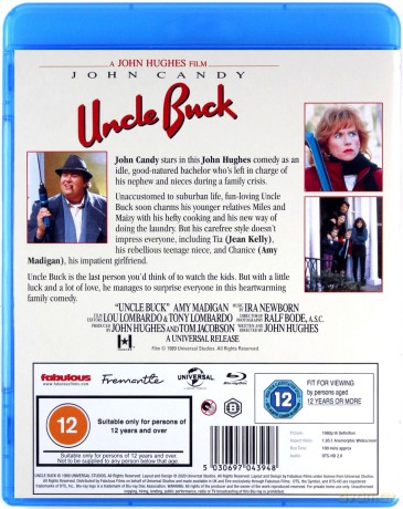 Uncle Buck (Wujaszek Buck) [Blu-Ray]