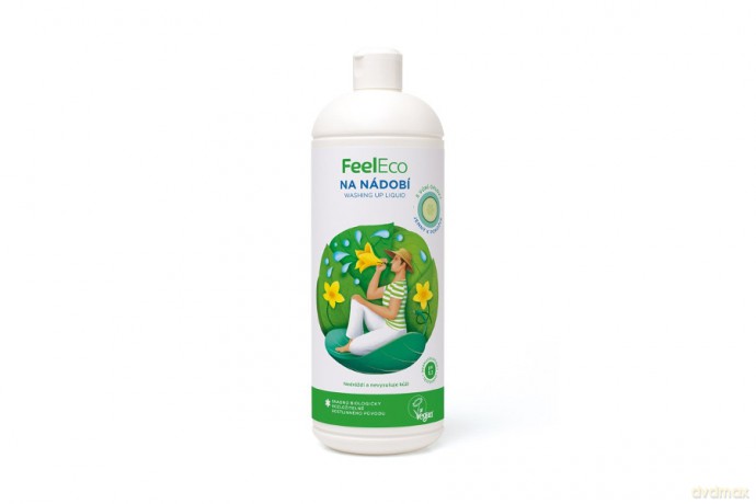 Płyn do mycia naczyń oraz owoców i warzyw ogórkowy 1l Feel Eco
