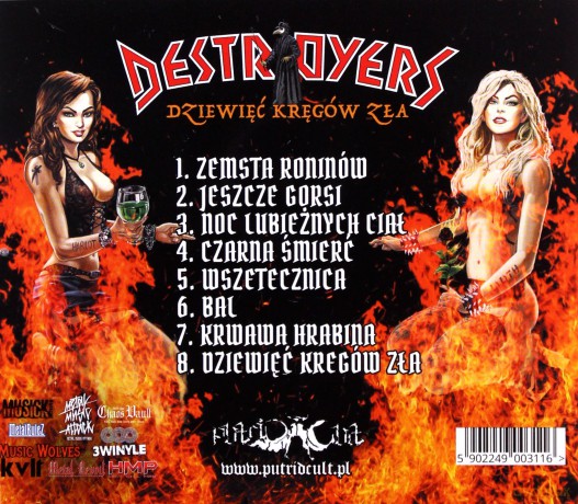 Destroyers: Dziewięć Kręgów Zła [CD]