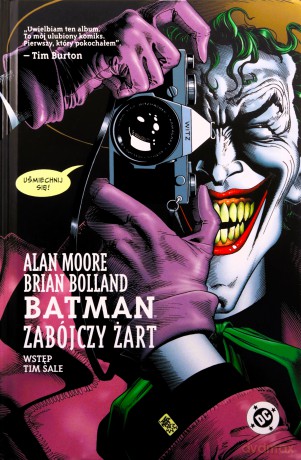 Mistrzowie Komiksu Batman Zabójczy Żart (twarda) - Alan Moore, Brian Bolland [KSIĄŻKA]