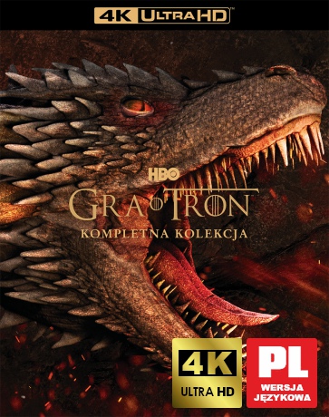 Gra o Tron Kompletna Kolekcja Sezon 1-8 [BOX] [33xBlu-Ray 4K]