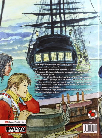 Mistrzowie Komiksu El Gaucho (twarda) - Manara / Pratt [KSIĄŻKA]