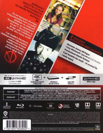 V Jak Vendetta [Blu-Ray 4K]+[Blu-Ray]