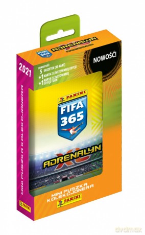 Panini FIFA 365 Adrenalyn XL 2021 Minipuszka Kolekcjonera [KARTY]