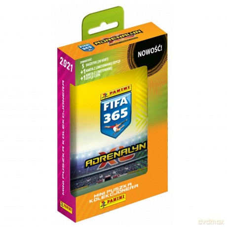 Panini FIFA 365 Adrenalyn XL 2021 Minipuszka Kolekcjonera [KARTY]