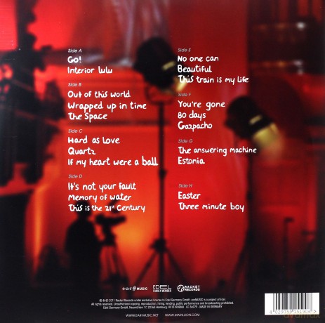 Marillion: Live At Cadogan Hall (Red) [4xWinyl]
