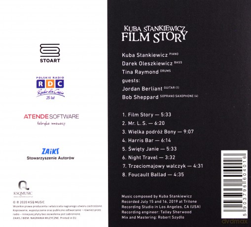 Kuba Stankiewicz: Film Story [CD]