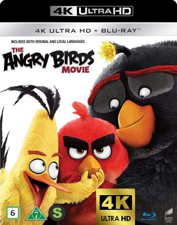 The Angry Birds Movie (Angry Birds Film) [Blu-Ray 4K]+[Blu-Ray]