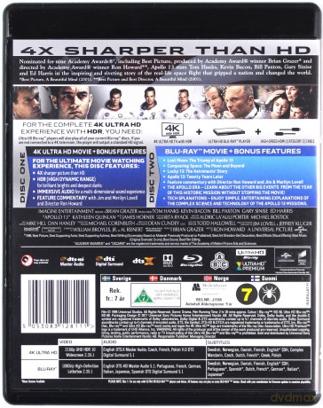 Apollo 13 [Blu-Ray 4K]+[Blu-Ray]