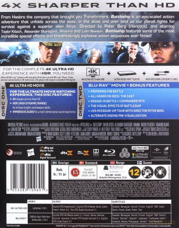 Battleship: Bitwa o Ziemię [Blu-Ray 4K]+[Blu-Ray]