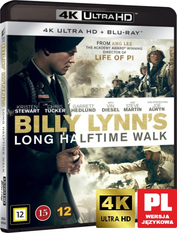Najdłuższy marsz Billy'ego Lynna [Blu-Ray 4K]+[Blu-Ray]