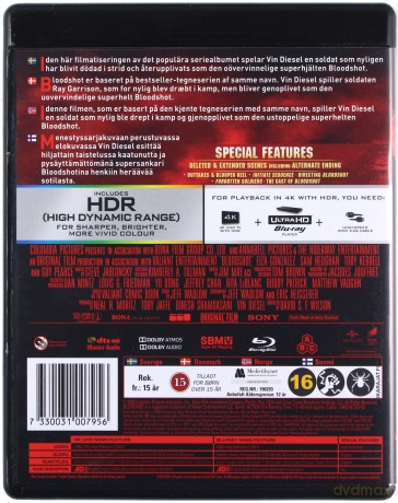 Bloodshot [Blu-Ray 4K]+[Blu-Ray]