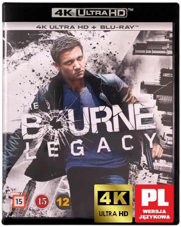 The Bourne Legacy (Dziedzictwo Bourne'a) [Blu-Ray 4K]+[Blu-Ray]