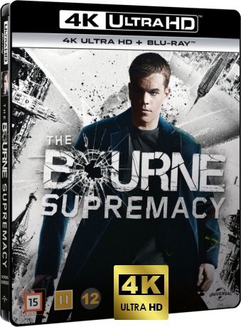 The Bourne Supremacy (Krucjata Bourne'a) [Blu-Ray 4K]+[Blu-Ray]