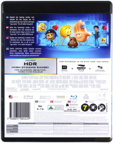 The Emoji Movie (Emotki. Film) [Blu-Ray 4K]+[Blu-Ray]
