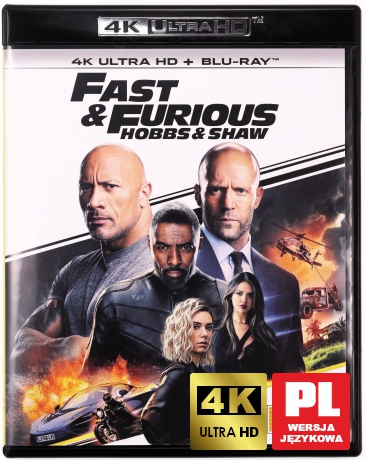 Szybcy i wściekli: Hobbs i Shaw [Blu-Ray 4K]+[Blu-Ray]
